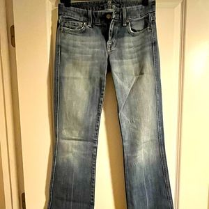 7 For All Mankind Blue Jeans. Like New!